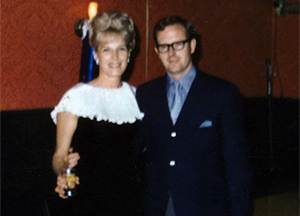 Bill Morris celebrating New Years at Pin Chasers Midtown